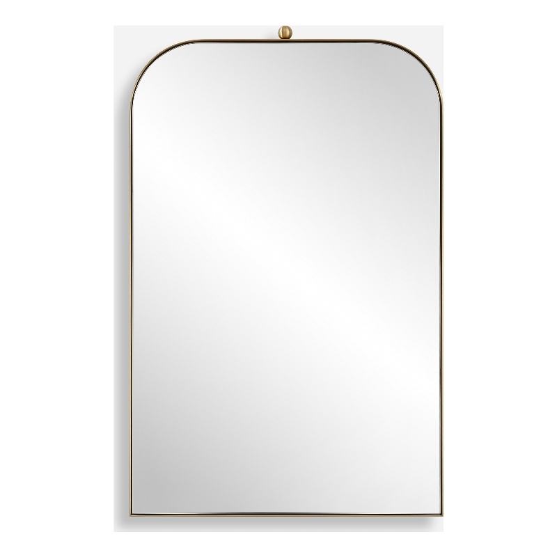 Uttermost Cassidy Brass Arch Mirror