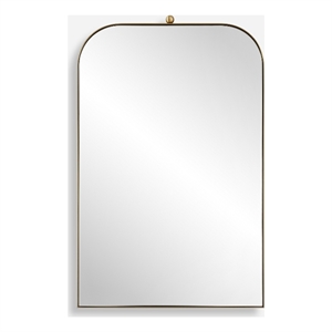 Uttermost Cassidy Brass Arch Mirror