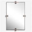 Uttermost Bateau Modern Mirror in Gunmetal