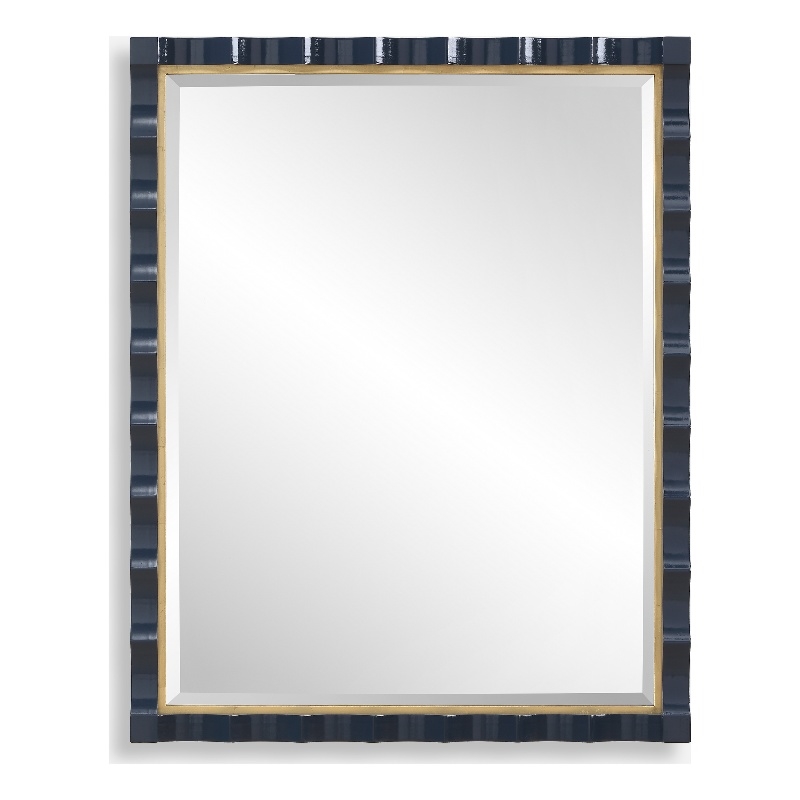 Uttermost Gulf Navy Blue Mirror