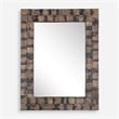 Uttermost Burke Wooden Mirror in Mahogany