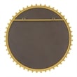Uttermost Avelyne Round Mirror in Antique Brass