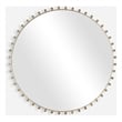 Uttermost Avelyne Round Mirror in Antique Brass