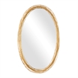 Uttermost Gillian Oval Mirror in in Gold