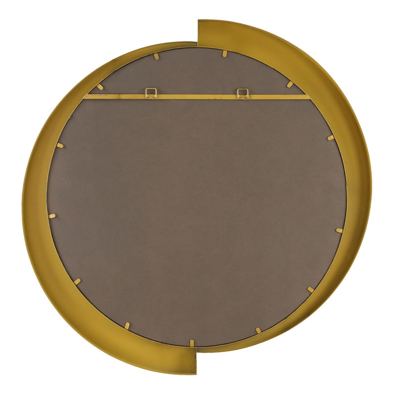 Uttermost Reverse Round Mirror in Bronze