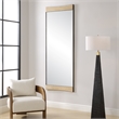Uttermost Russo Oversized Modern Mirror in Tan