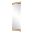 Uttermost Russo Oversized Modern Mirror in Tan