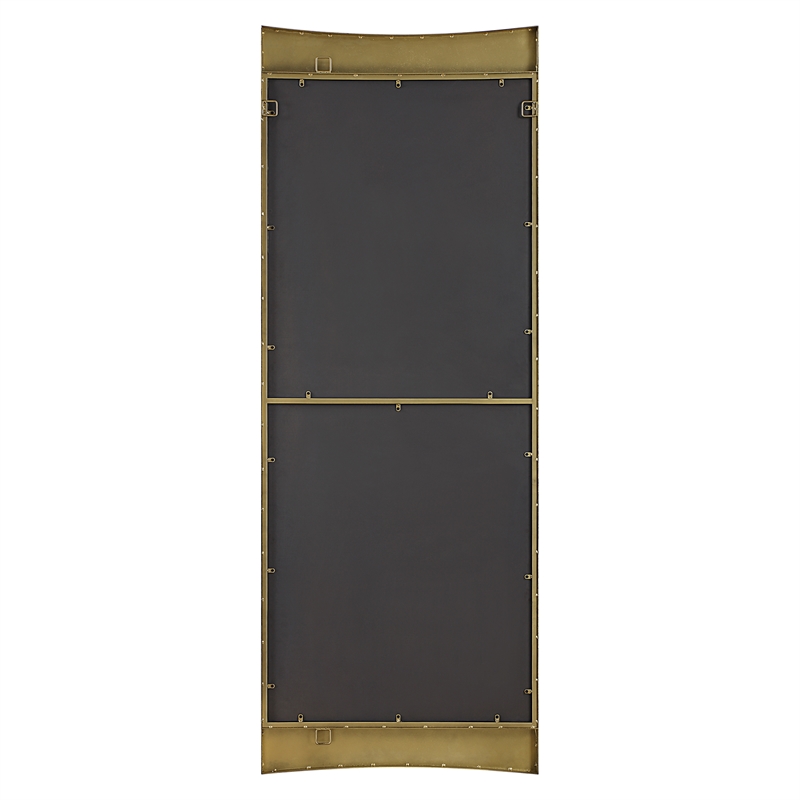 Uttermost Russo Oversized Modern Mirror in Tan