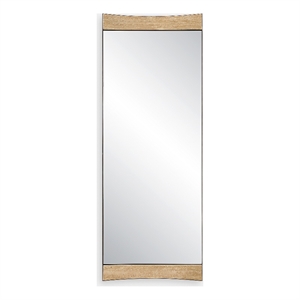Uttermost Russo Oversized Modern Mirror in Tan