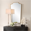 Uttermost Demure Antique Gold Mirror