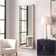 Uttermost Cyprus White Dressing Mirror