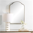 Uttermost Sidney Arch Mirror in Brass