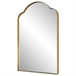 Uttermost Sidney Arch Mirror in Brass