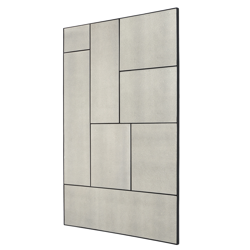 Uttermost Puzzle Piece Oversized Mirror in Black