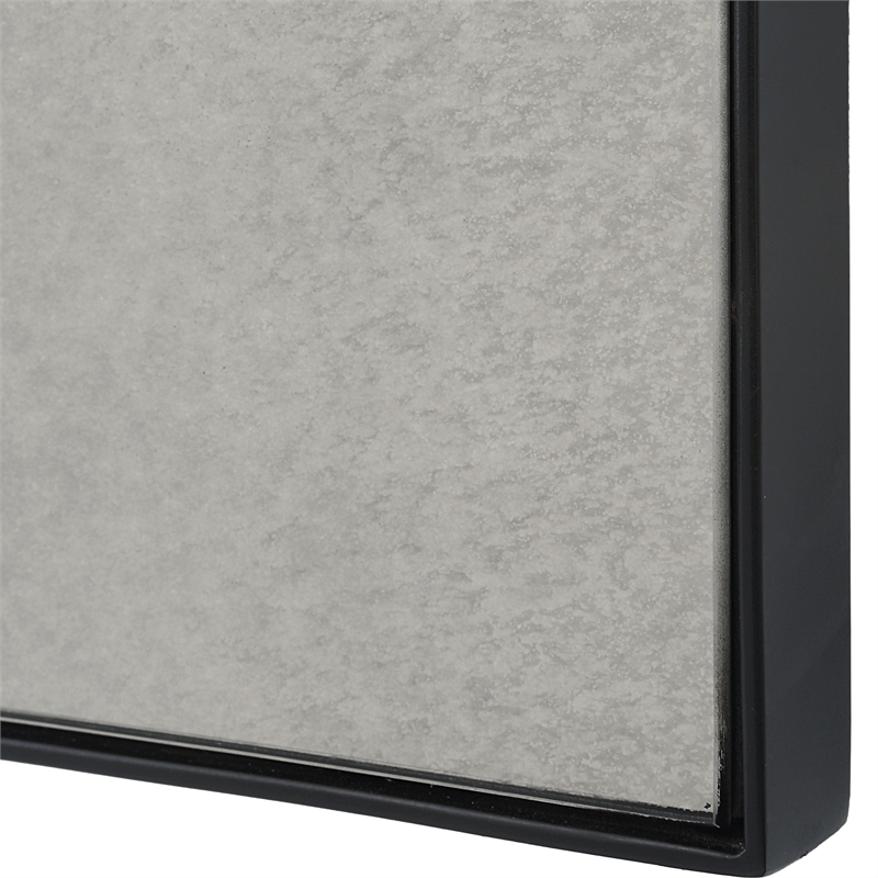 Uttermost Puzzle Piece Oversized Mirror in Black