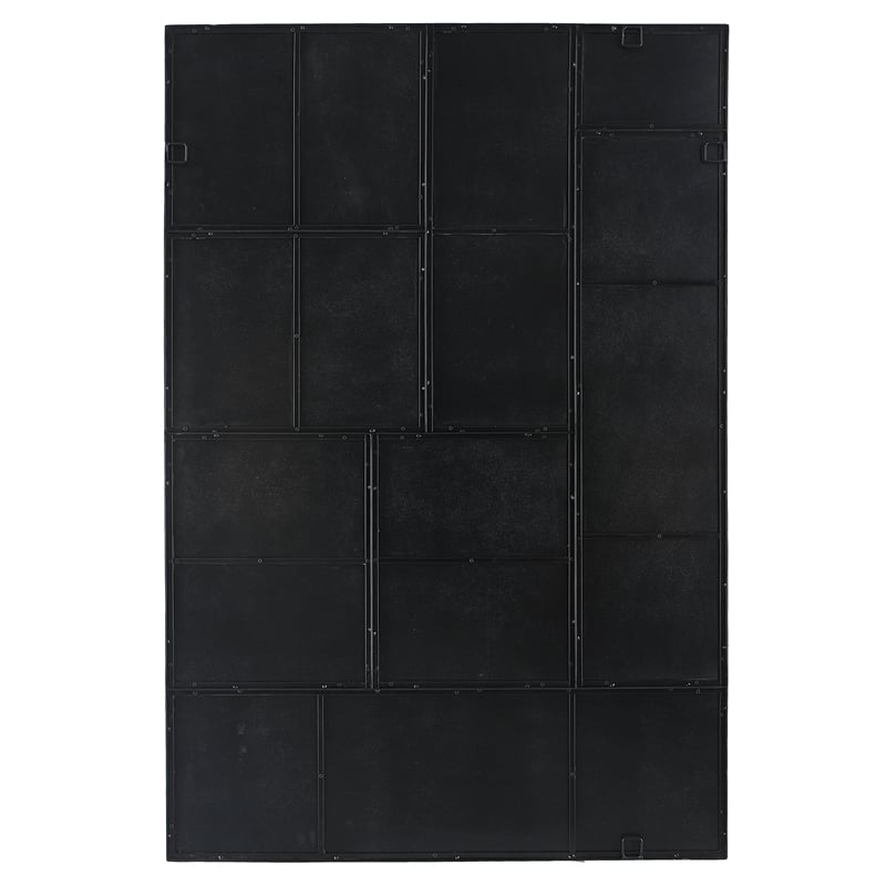Uttermost Puzzle Piece Oversized Mirror in Black