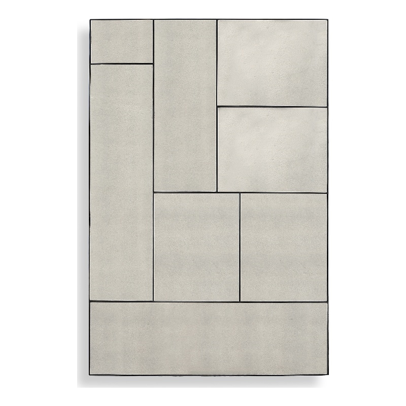 Uttermost Puzzle Piece Oversized Mirror in Black