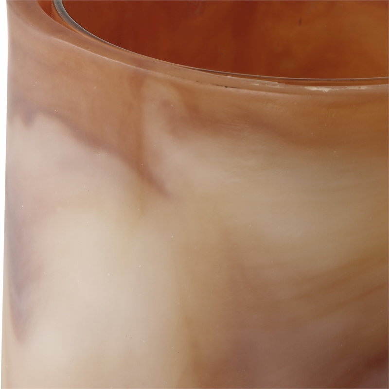 Uttermost Iced Mocha Vase in Mocha