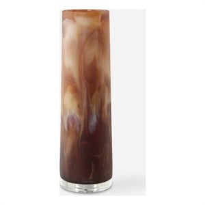 Uttermost Iced Mocha Vase in Mocha