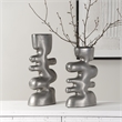 Uttermost Free Flowing Nickel Vases Set of 2