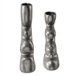 Uttermost Free Flowing Nickel Vases Set of 2