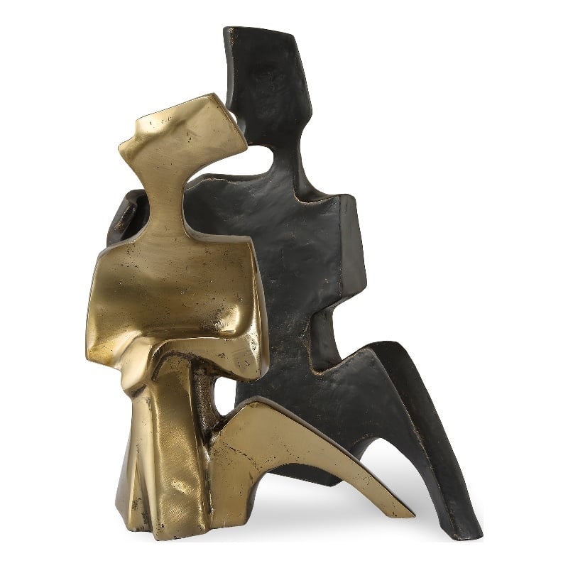 Uttermost Affection Bronze Gold Sculpture Set of 2
