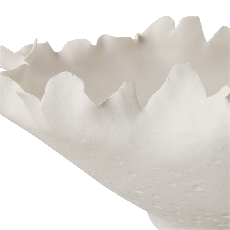 Uttermost Blossom Short Off white Bowl