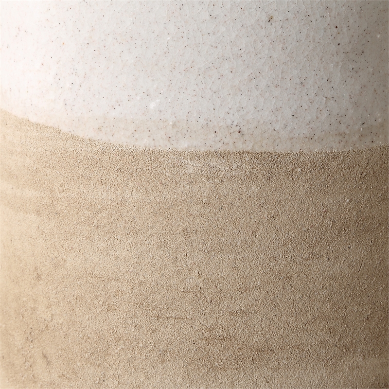 Uttermost Ivory Sands Ceramic Vases Set of 2