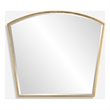Uttermost Boundary Gold Arch Mirror