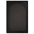 Uttermost Crisanta Gloss White Arch Mirror