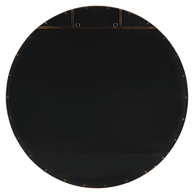 Uttermost Junius Large Gold Round Mirror