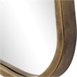 Uttermost Pavia Curvy Vanity Mirror in in Gold