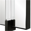 Uttermost Ladonna Rods Mirror in Matte Black