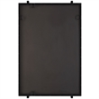Uttermost Ladonna Rods Mirror in Matte Black
