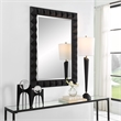 Uttermost Studded Black Mirror