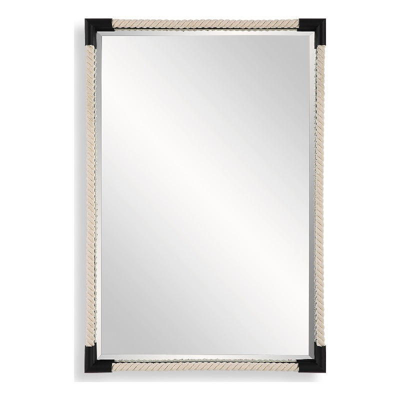 Uttermost Marina Rope Mirror in White