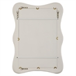 Uttermost Whitehaven Wavy Rectangle Mirror