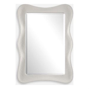 Uttermost Whitehaven Wavy Rectangle Mirror