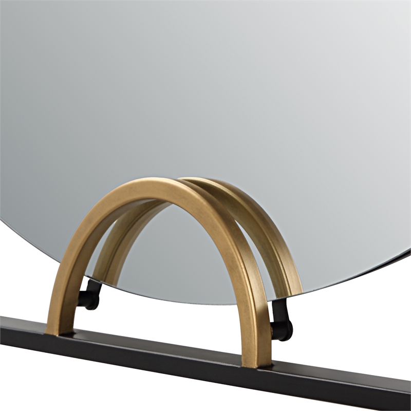 Uttermost Hinson Square Mirror in Black