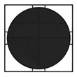 Uttermost Hinson Square Mirror in Black