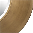 Uttermost Contessa Round Gold Mirror