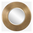 Uttermost Contessa Round Gold Mirror