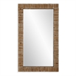 Uttermost Ayanna Gray Washed Wood Mirror in Brown