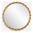 Uttermost Nacala Round Gold Mirror