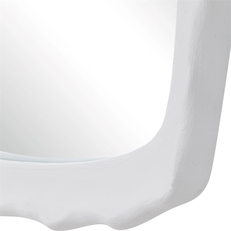 Uttermost Marbella White Mirror