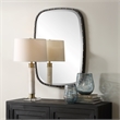 Uttermost Benedo Industrial Mirror in Black