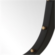 Uttermost Benedo Industrial Mirror in Black