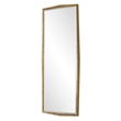 Uttermost On Point Wood Dressing Mirror in in Gold