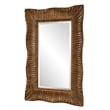 Uttermost Emerson Scalloped Antique Gold Mirror