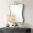 Uttermost Talia Antique Brass Vanity Mirror